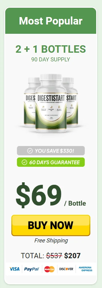 DigestiStart 3bottle price